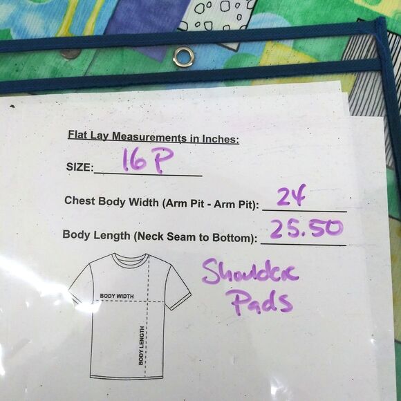 ALIA Shirt Womens Size 16P Multicolor Floral Blocks Short Sleeve Button Up Top - Picture 4 of 6